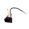 Chicote de fios autom&aacute;tico personalizado de alta qualidade com interruptor de fus&iacute;vel plugue macho chicote el&eacute;trico premium