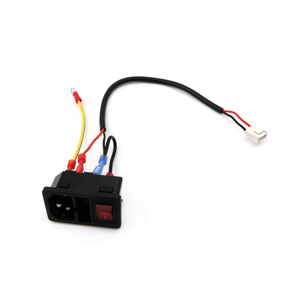 Hochwertiger, ma&szlig;geschneiderter Auto-Kabelbaum mit Sicherungsschalter-Stecker. Premium-Elektrokabelbaum