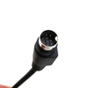 DC Power Splitter Audio Kabel 1 hun til 2 han