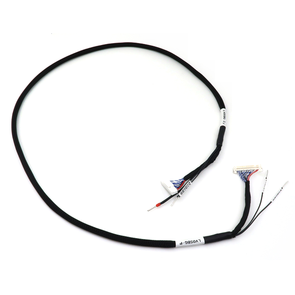LCD LED obrazovka Sada kabelů LVDS pro testov&aacute;n&iacute; LCD panelu s testerem LED LCD – Univerz&aacute;ln&iacute; sada kabelů LVDS