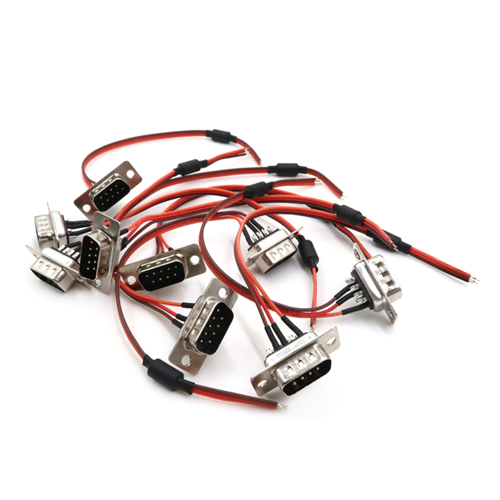 Connettore D SUB personalizzato Connettori DB con gruppo cavi ad anello magnetico