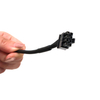 DC Power Splitter Audio Kabel 1 hun til 2 han