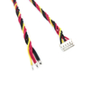 Panjang Kustom 200MM 22AWG Pria JST XH 2.54Mm Konektor Multi-Pin Kabel Ekstensi Memutar Harness Kabel