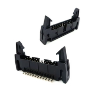 SATA G&uuml;&ccedil; Konnekt&ouml;rleri 2.54 MM Pitch Erkek Soket D&uuml;z/Dik A&ccedil;ı IDC Kutusu Başlıkları Konekt&ouml;r&uuml;