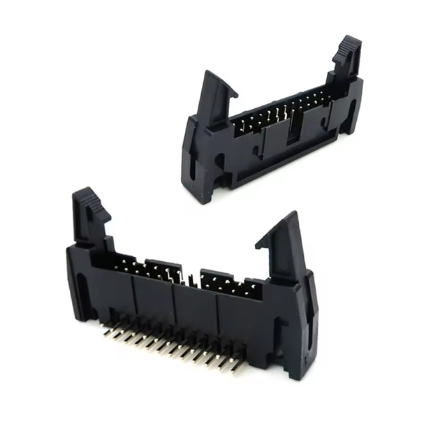 اتصالات برق SATA 2.54 میلی متری سوکت نر زاویه راست/راست کانکتور IDC Box Headers