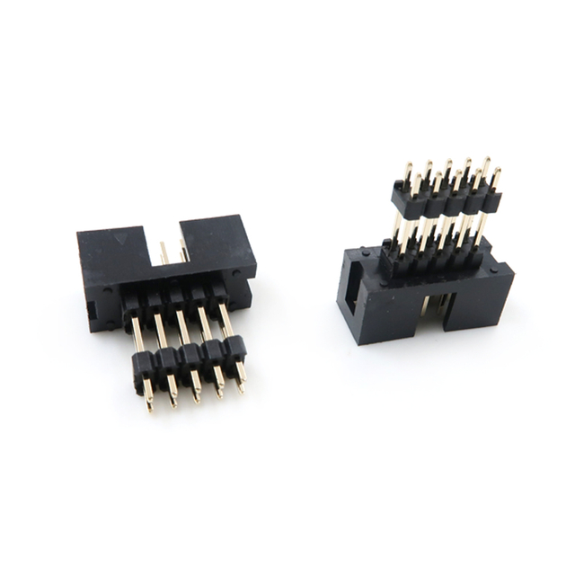 1.27mm Box Header Connector 2.54mm Pin Female Header Connector with 2.0mm Pitch