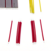 Kundenspezifischer flexibler Silikondraht mit verzinnten Kupferenden. Elektrische PVC/FEP/PTFE-Schneid-&Uuml;berbr&uuml;ckungsdraht-Baugruppe