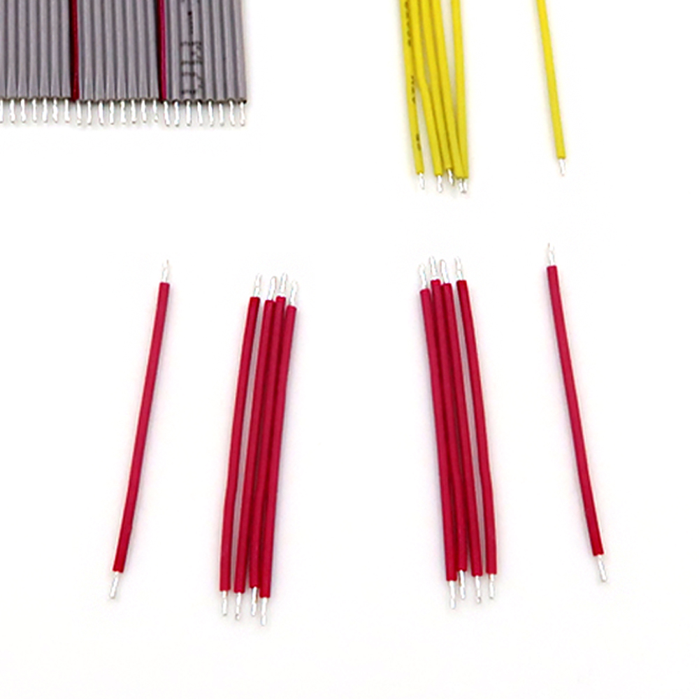 Kundenspezifischer flexibler Silikondraht mit verzinnten Kupferenden. Elektrische PVC/FEP/PTFE-Schneid-&Uuml;berbr&uuml;ckungsdraht-Baugruppe