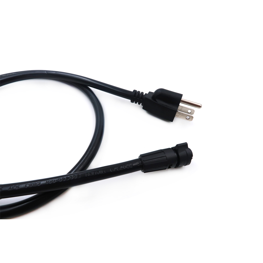 Heavy Duty Universal AC EU Power Cord 125V 18AWG Pure Copper Conductor para sa Electronics At Industrial Equipment