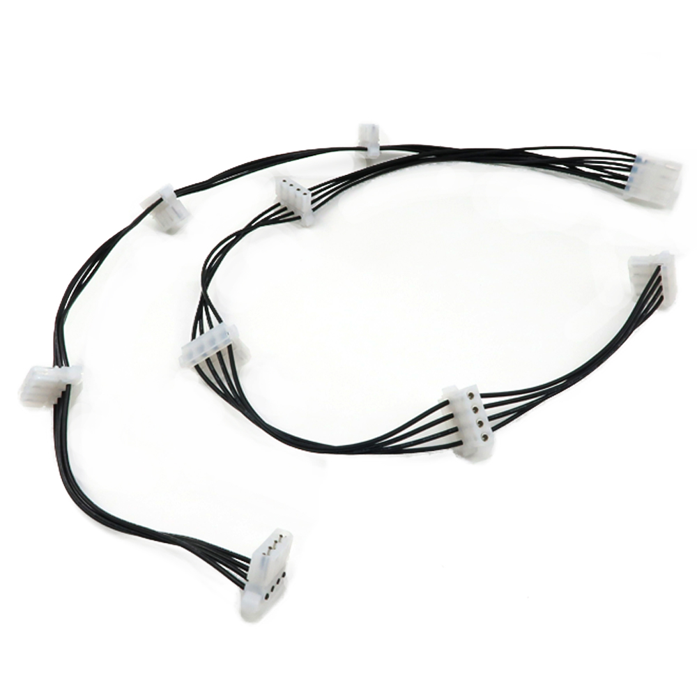 Ensemble de faisceau de c&acirc;bles pour imprimante &agrave; aiguille JST 04SR-3S &agrave; 4 broches