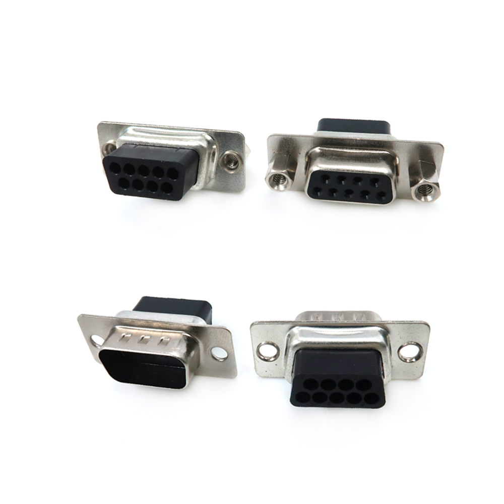 High Current Combo hun- og han-D-Sub blandede kontaktstik 9-benet D-SUB VGA-stik