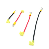 Cable de alimentaci&oacute;n personalizado del arn&eacute;s de cableado el&eacute;ctrico de 4 AWG 6 AWG de alto voltaje de control industrial personalizado con terminales de anillo