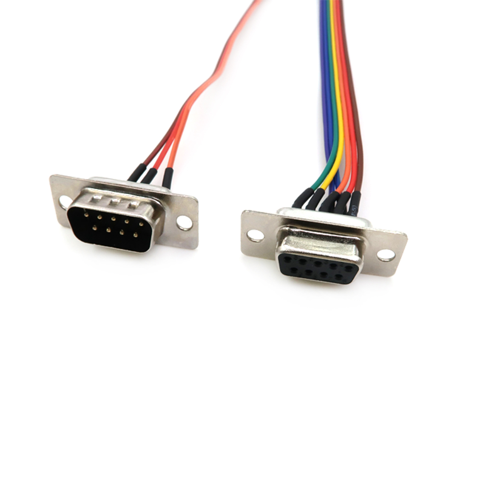 Connettore D SUB personalizzato Connettori DB con gruppo cavi ad anello magnetico