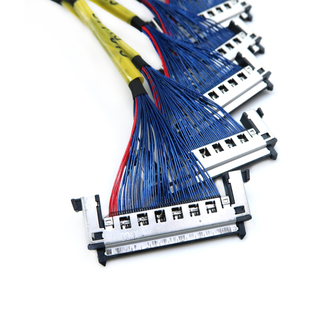 C&aacute;p phẳng lắp r&aacute;p d&acirc;y c&aacute;p đồng trục LVDS