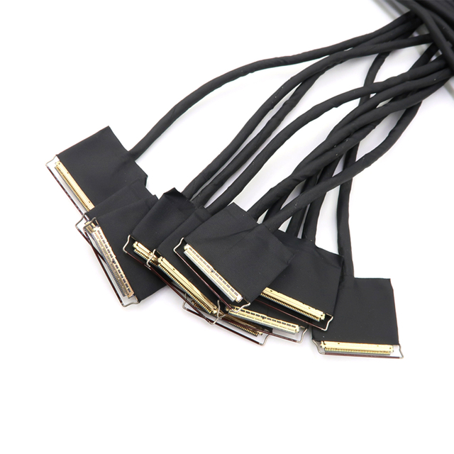 Hoge kwaliteit micro-coaxiale Lvds I-PEX-kabel voor LCD-paneel