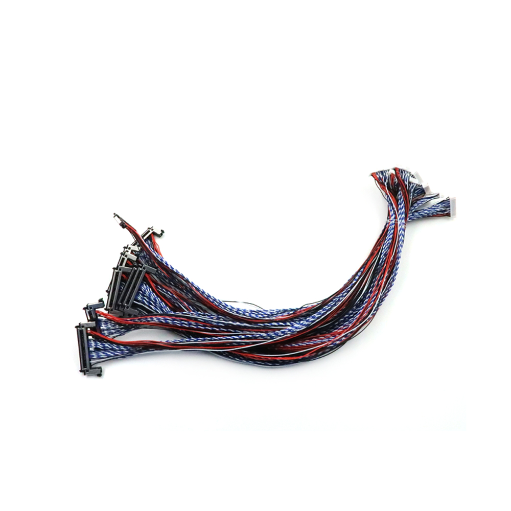 Hoge kwaliteit laptop LVDS lcd flexibele tv-kabel LVDS controller board draad kabelboom