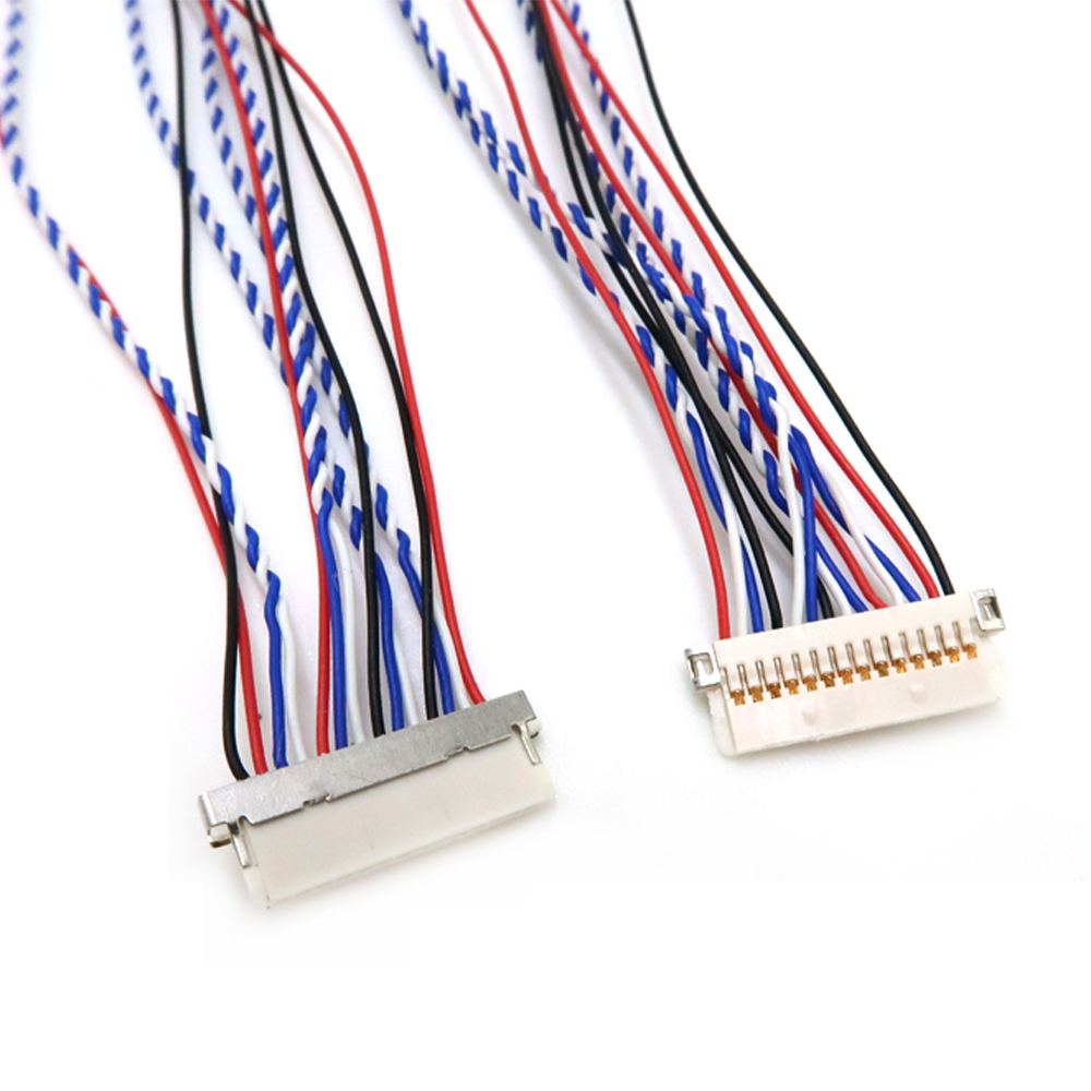 Faisceau de c&acirc;blage professionnel personnalis&eacute; pour tous les types de LVDS LCD 