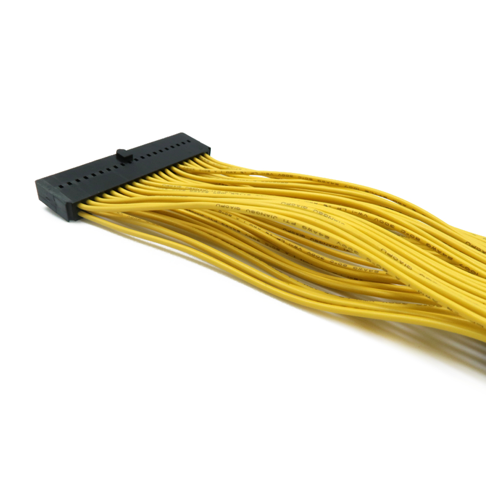 客製化 40 針連接器線束電纜組件 2.0mm IDC 扁平帶狀線束