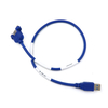 USB 3.0 A 유형 남성 - 패널 장착 나사가 있는 여성 연장 케이블 맞춤 주문 지원