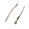 Tilpasset 12V hvidt led lys med kabel til modelfly
