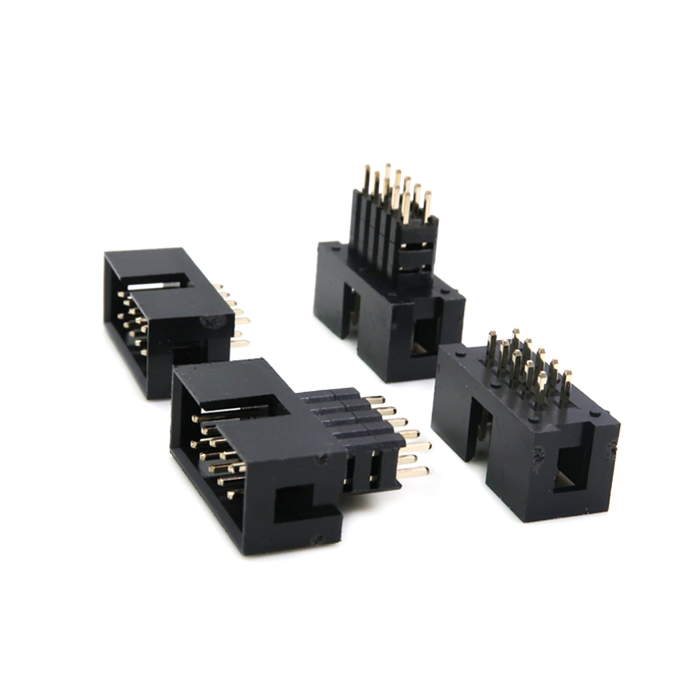 10-poliger zweireihiger Kunststoff mit 2,54-mm-Raster und Stiftleiste f&uuml;r elektronische Messger&auml;te