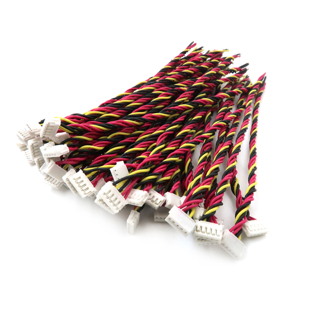 Consuetudinem Longitudo 200MM 22AWG Male JST XH 2.54mm Connector Multi-pin Retorta Tractus Cable Wiring Harness