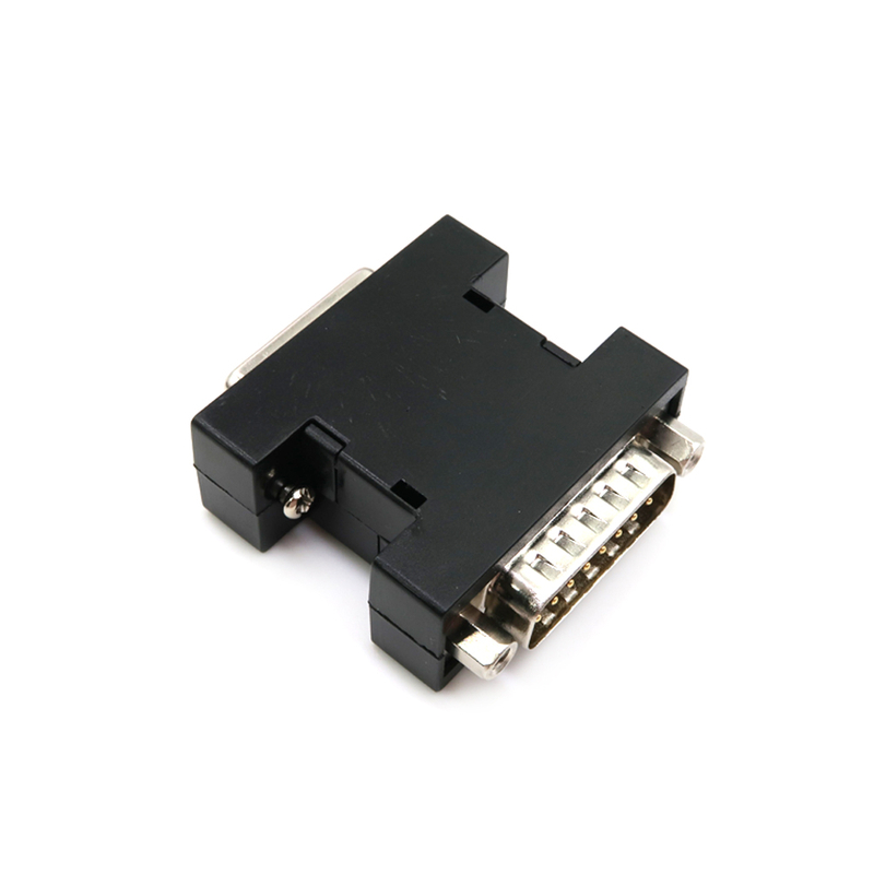 DB 쉘 D-SUB 커넥터 후드 DB15 암수 쉘