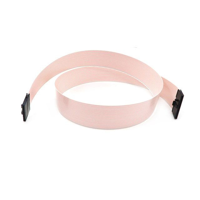 Cabo de data FFC FPC de jumper de passo de 0,5 mm na extremidade redonda com terminal