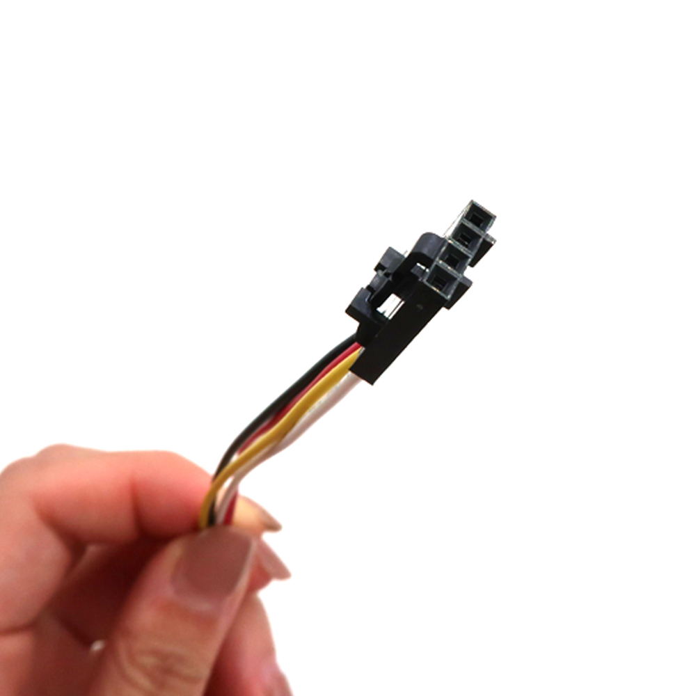  Sản xuất t&ugrave;y chỉnh Đầu nối Dupont 4pin với lắp r&aacute;p c&aacute;p