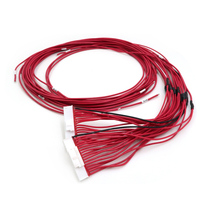 Echada personalizada del Pin 2,0 mm de Jst Ph-17 de producci&oacute;n al conector Jst 17pin Ph2.0 con arn&eacute;s de cableado