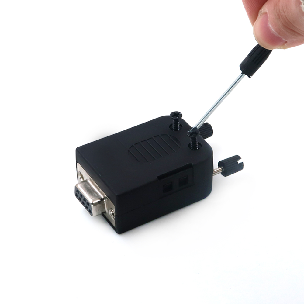Port d'en-t&ecirc;te sans soudure DB9 &agrave; 9 broches, connecteur SUB m&acirc;le et femelle