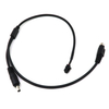 DC Power Splitter Audio Kabel 1 hun til 2 han