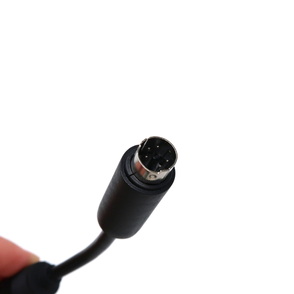 Cablu industrial Cablu mini DIN mascul de 130 mm cu mufă DC3.5 la cablu audio mini DIN 10p masculin