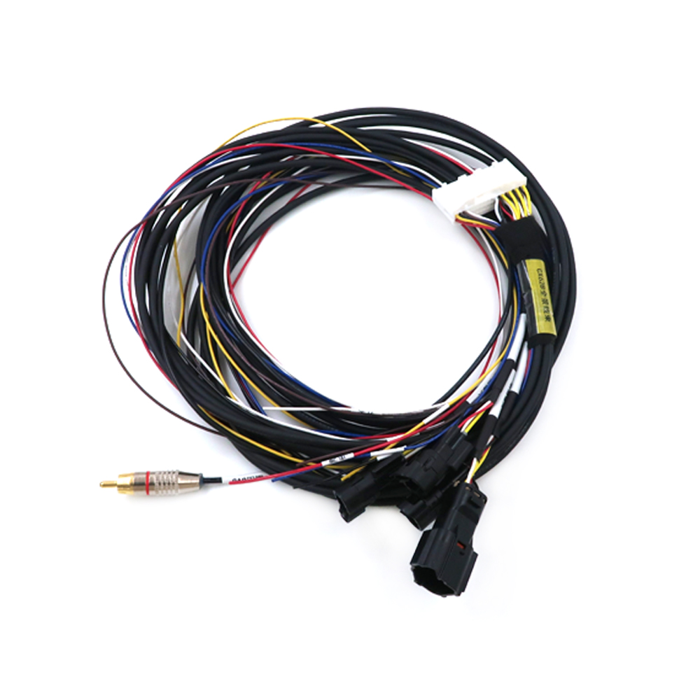 Assembl&eacute;e faite sur commande de c&acirc;ble de faisceau de c&acirc;blage d'&eacute;quipement des v&eacute;hicules &agrave; moteur de fil de voiture