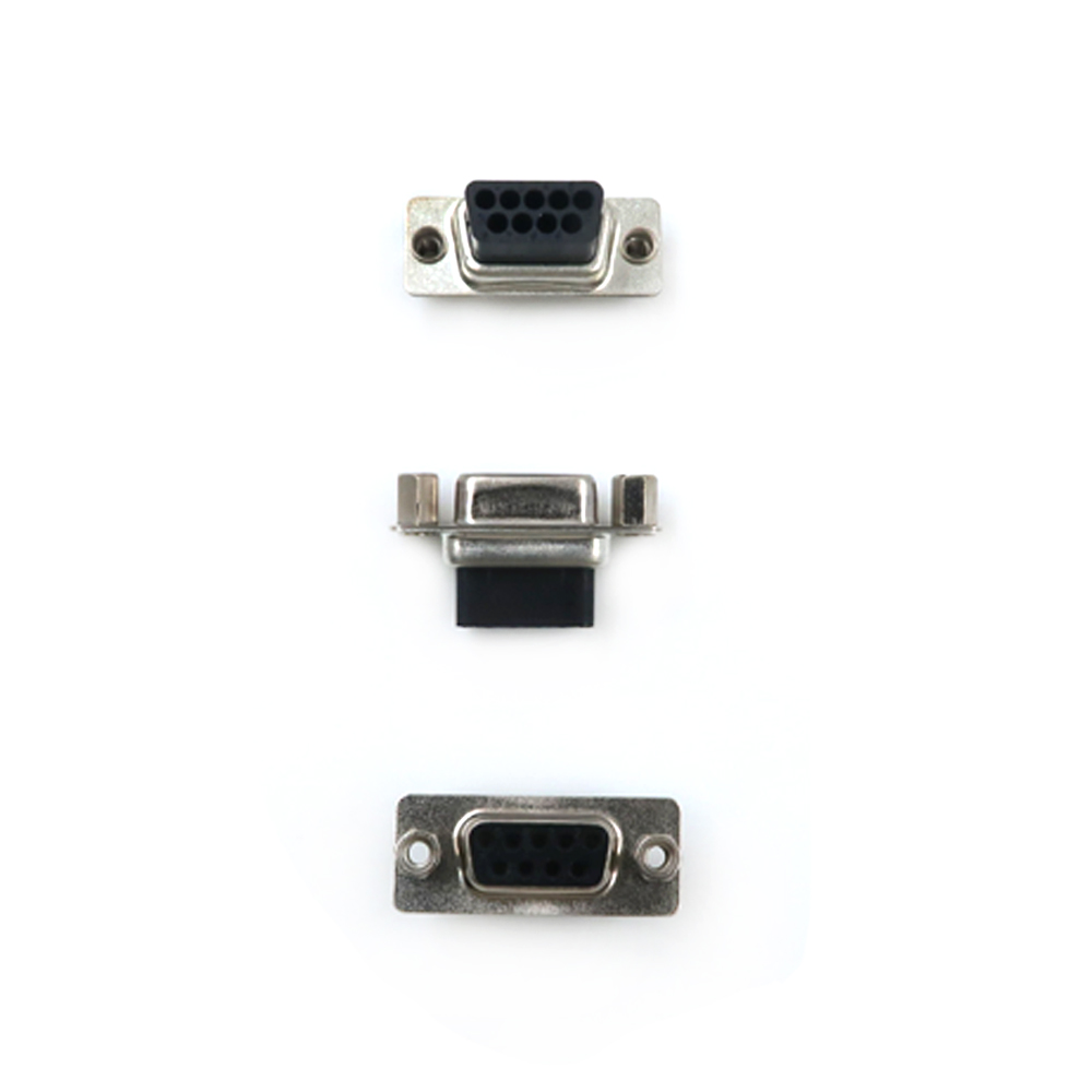 High Current Combo hun- og han-D-Sub blandede kontaktstik 9-benet D-SUB VGA-stik