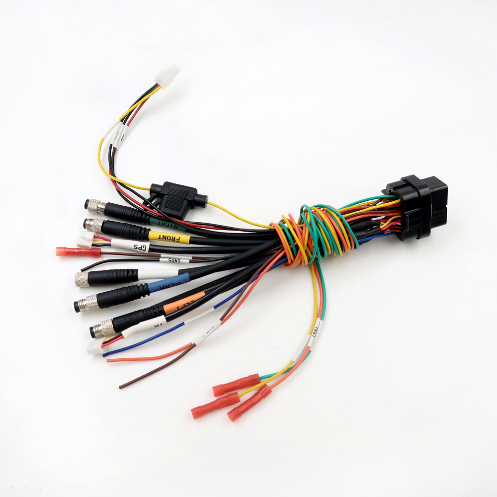 फ़ैक्टरी कस्टम ऑटोमोटिव हार्नेस पूर्ण केबल असेंबली