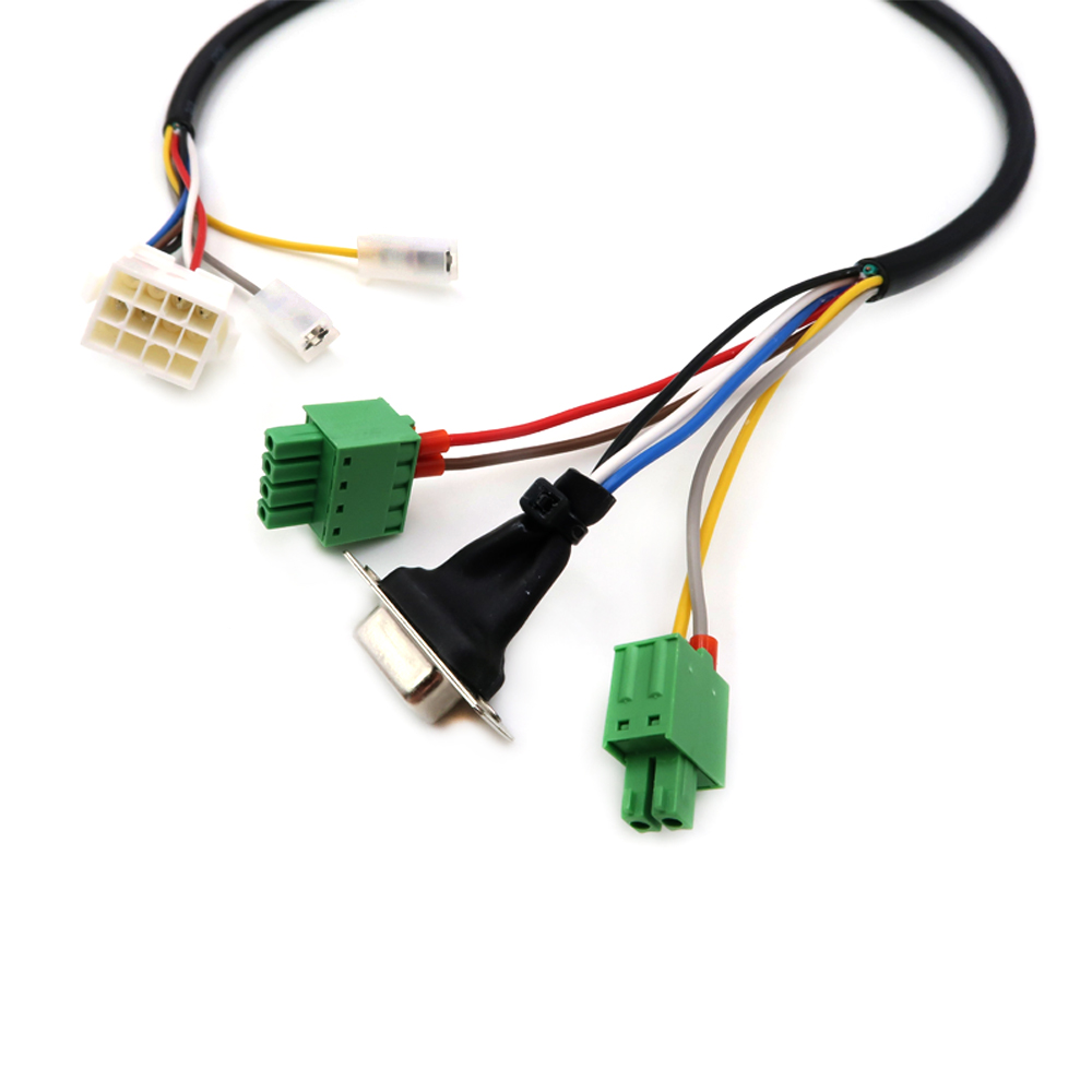Good Quality Custom Design Service Automotive Wiring Harness Industrial Wire D-SUB JST Connector Battery Connecting Cable