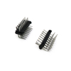 Zweireihiger 1,27 mm 2,0 mm 2,54 mm 2-40-poliger Pin-Header-Leiterplattensteckverbinder 