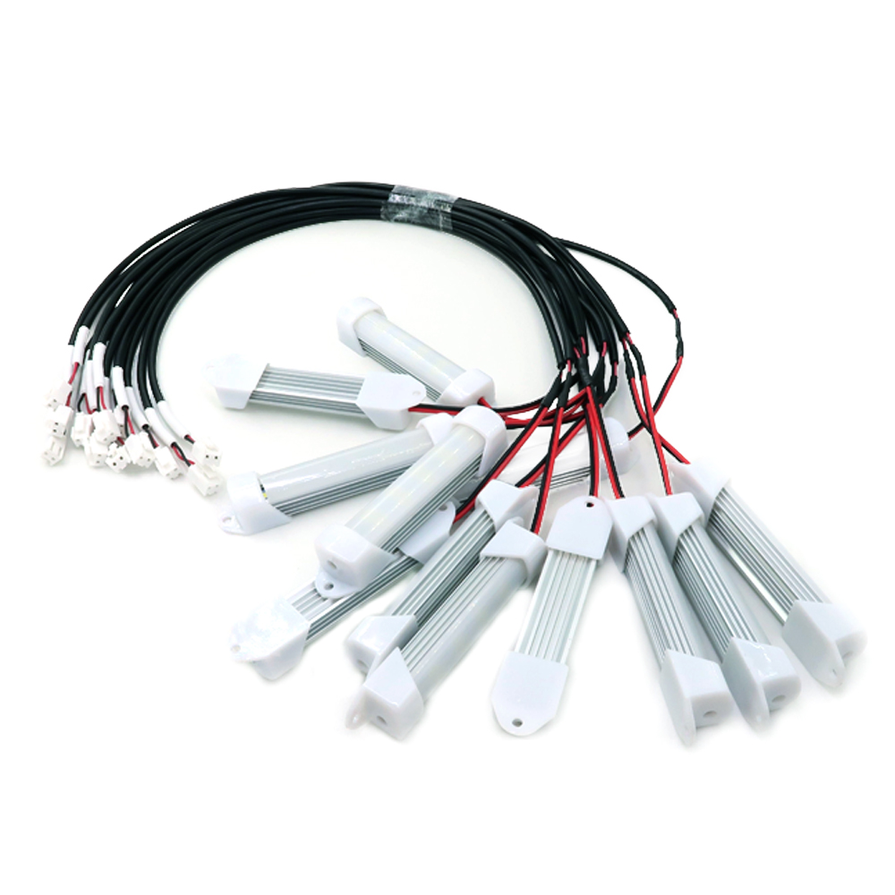 ชุดสายไฟท่อ DC 12V แบบกำหนดเองสำหรับระบบแสงสว่างอุตสาหกรรม