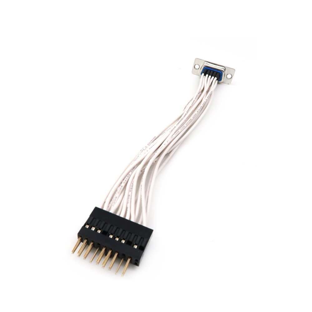 D-sub personalizzato da 15 pin a connettore femmina da 2,54 mm con cavo