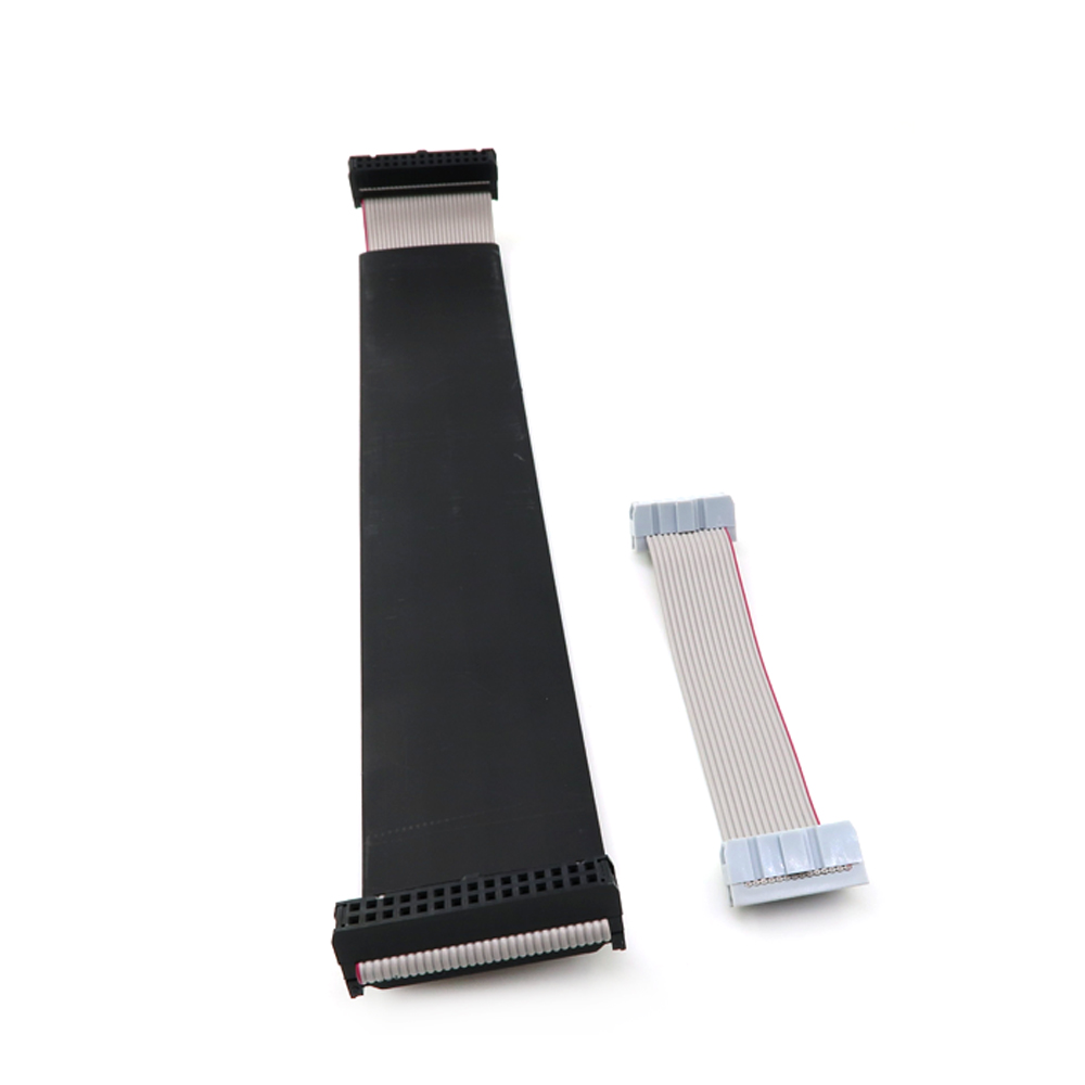 2,54 mm razmak FC-6/8/10/12/14/16/18/20/24/26/30/34/40/50 Pin JTAG ISP siv ploščati trak podatkovni kabel ZA DC3 IDC BOX glava