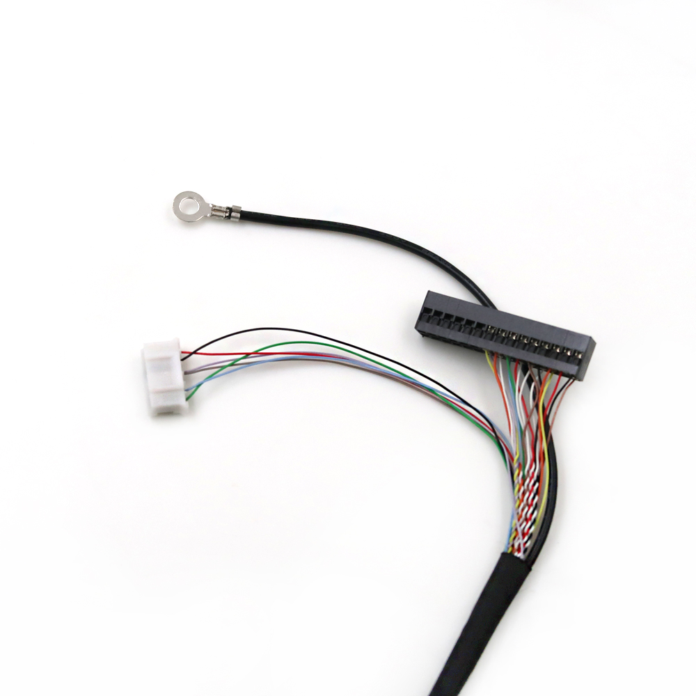 Vlastn&yacute; konektor pre 2,0 mm sp&aacute;jkovac&iacute; prenosn&yacute; poč&iacute;tač LCD LED k&aacute;bel displeja IPEX 20 24 36 40 41 50 51 kol&iacute;kov&yacute; LVDS k&aacute;bel pre LCD panel
