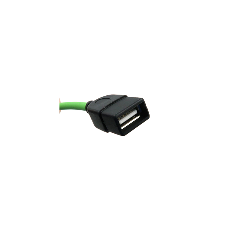 Vodotěsn&aacute; elektrick&aacute; leteck&aacute; z&aacute;strčka M8 s personalizovan&yacute;m kovov&yacute;m a USB kabelem