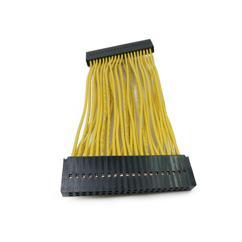 Tilpasset 40-bens konnektor ledningsnet kabelsamling 2,0 mm IDC fladt b&aring;nd ledningsnet