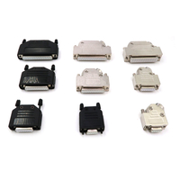 DB Shell Series หมุดบัดกรีแบบมีฉนวนป้องกัน D-SUB Shell Series Hood 