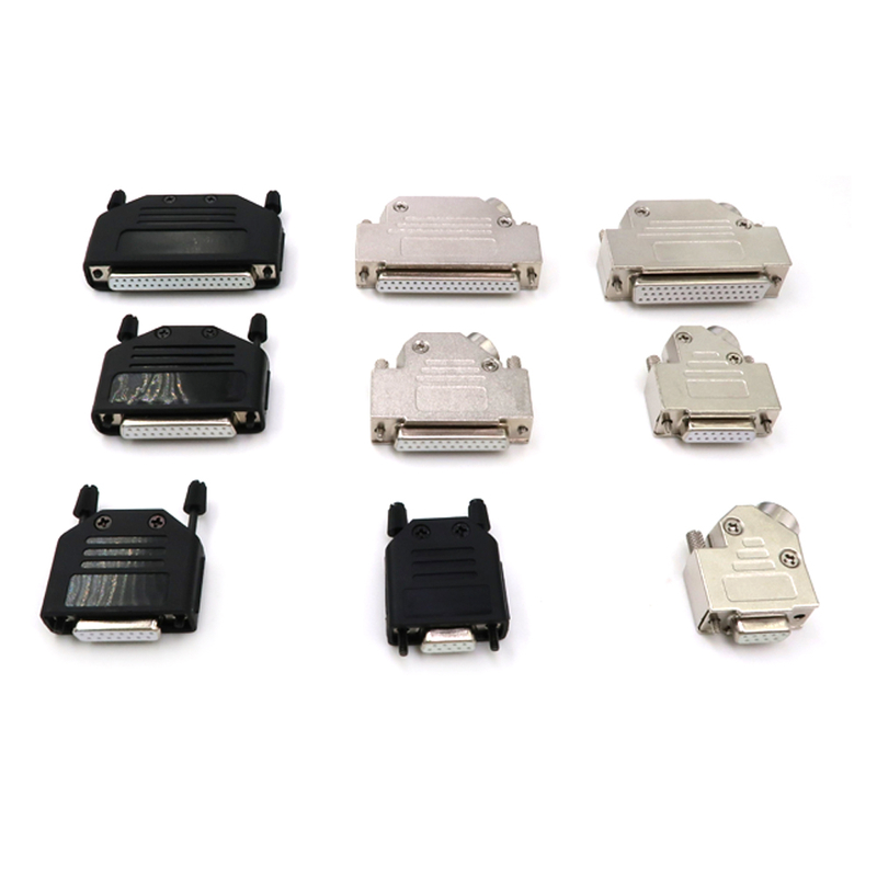 DB Shell Series Afsk&aelig;rmede Crimp Loddestifter D-SUB Shell Connector Series h&aelig;tte 