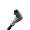 กำหนดเอง M Series M12 5pin ชายกับหญิงประกอบสายเคเบิลเกลียวป้องกัน