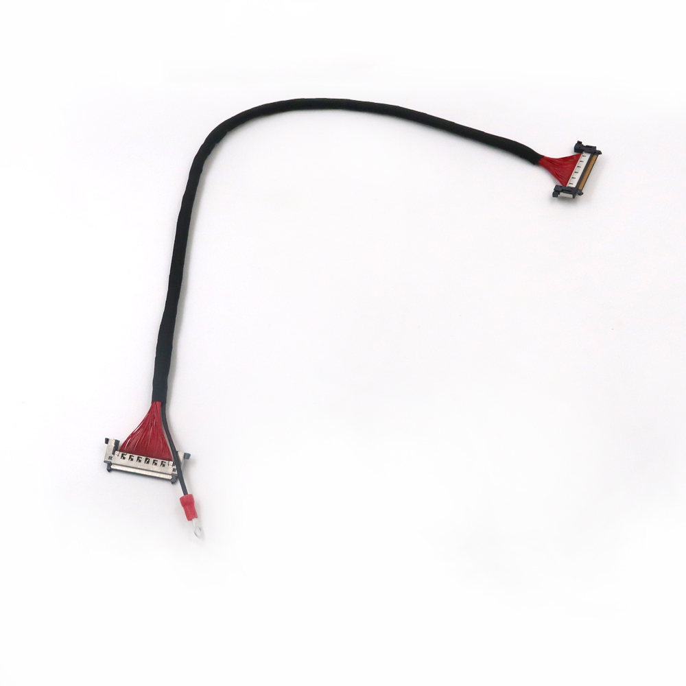 دسته سیم صفحه نمایش LVDS سفارشی با اتصالات PH0.8mm یا 1.0mm 