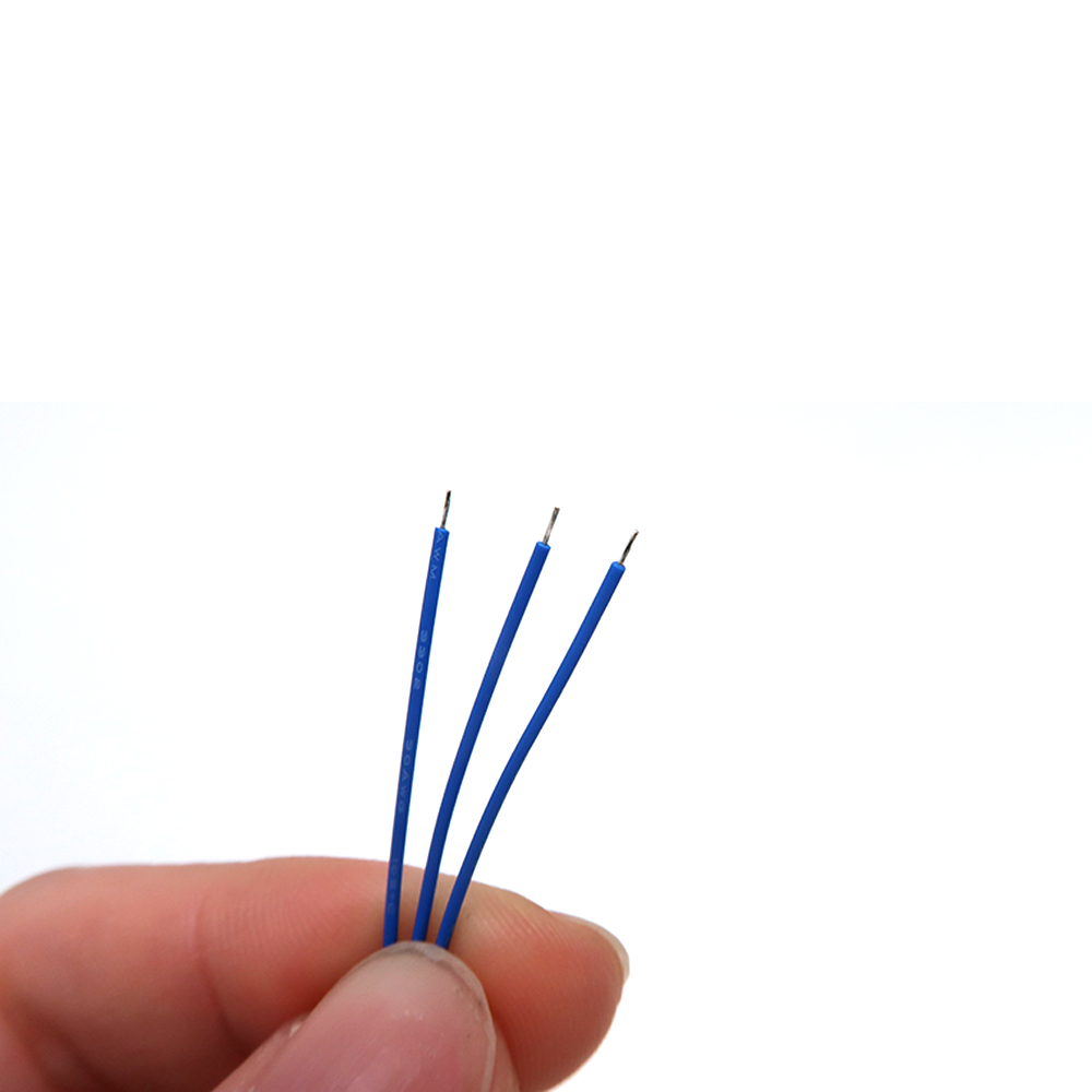 Kundenspezifischer flexibler Silikondraht mit verzinnten Kupferenden. Elektrische PVC/FEP/PTFE-Schneid-&Uuml;berbr&uuml;ckungsdraht-Baugruppe