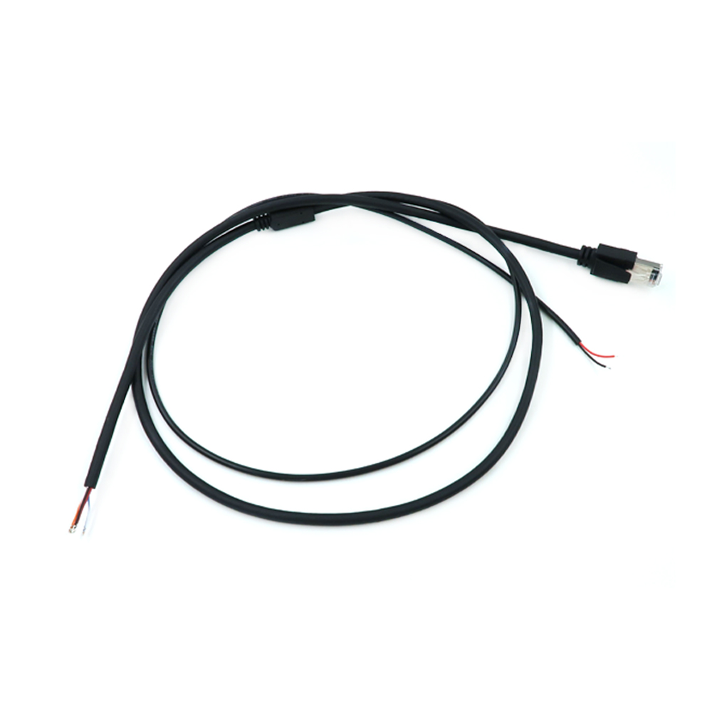 OEM RJ45 ወንድ አያያዥ የአውታረ መረብ ግንኙነት ኬብል የኤሌክትሪክ ማተሚያ ሽቦ ማሰሪያ